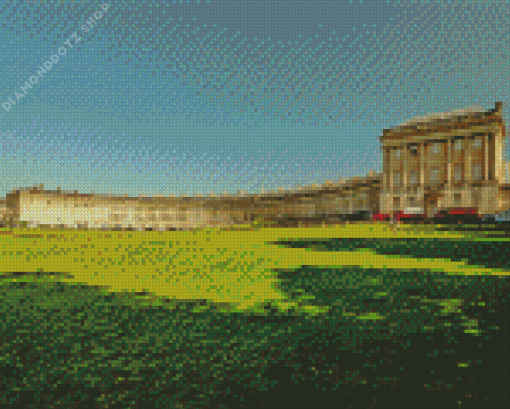 Royal Crescent Building Diamond Painting