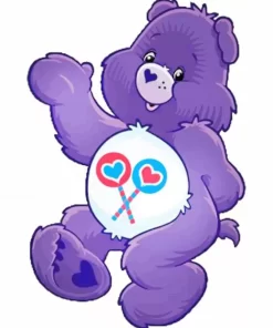 Share Bear Character Diamond Painting