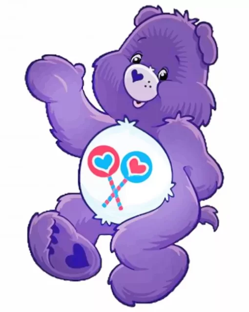 Share Bear Character Diamond Painting