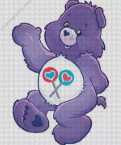 Share Bear Character Diamond Painting