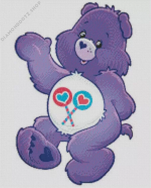 Share Bear Character Diamond Painting