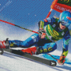 Ski Race Sport Diamond Painting