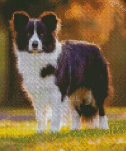 Smooth Collie Diamond Painting