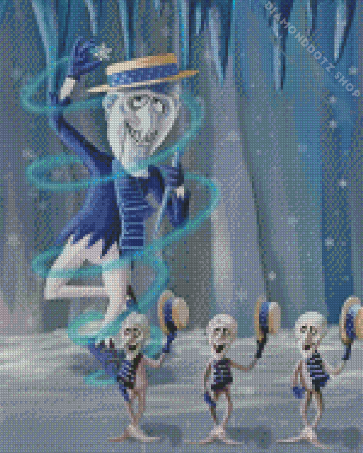 Snow miser Diamond By Numbers