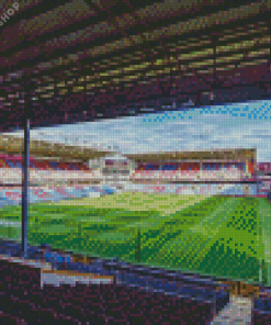 Stadium Turf Moor Diamond Painting