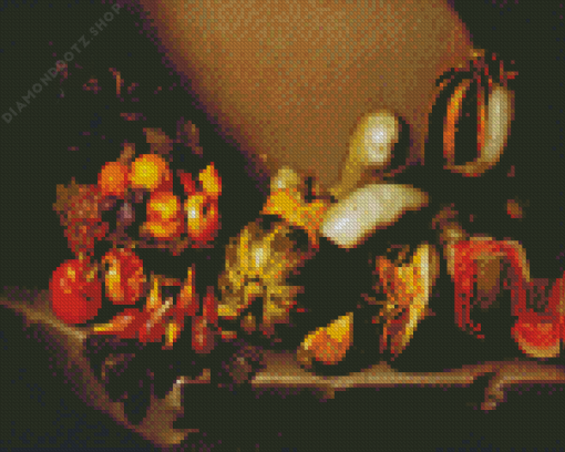 Still Life Fruits Diamond Painting