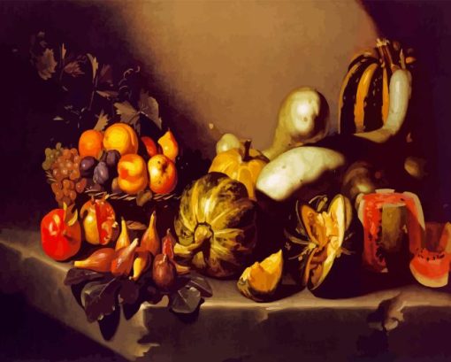 Still Life Fruits Diamond Painting