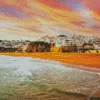 Sunset Albufeira Diamond Painting