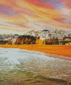 Sunset Albufeira Diamond Painting