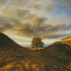 Sycamore Gap Diamond Painting