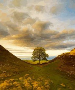 Sycamore Gap Diamond Painting