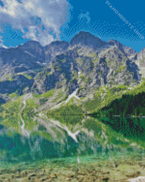 Tatra Mountains Landscape Diamond Painting