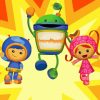 Team Umizoomi Cartoon Diamond Painting