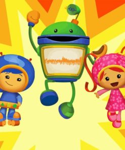 Team Umizoomi Cartoon Diamond Painting