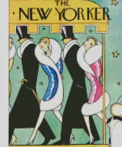 The New Yorker Cover Diamond Painting