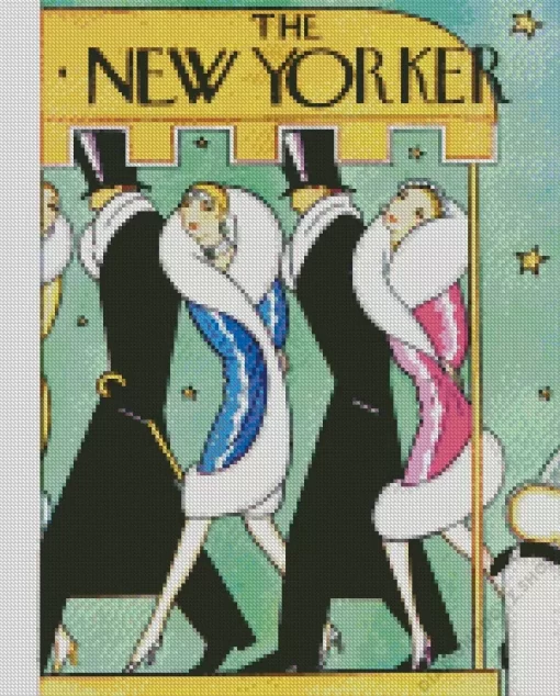 The New Yorker Cover Diamond Painting