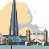 The Shard Poster Diamond Painting