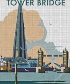 The Shard Poster Diamond Painting