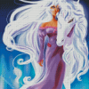 The Last Unicorn Animated Film Diamond Painting