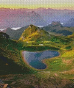 The Pyrenees Mountain Diamond Painting