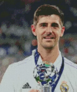 Goalkeeper Thibaut Courtois Diamond Painting