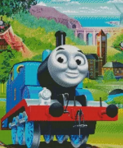 Thomas And Friends Animated Serie Diamond Painting