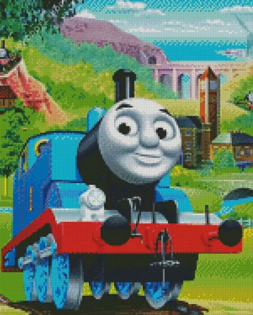 Thomas And Friends Animated Serie Diamond Painting