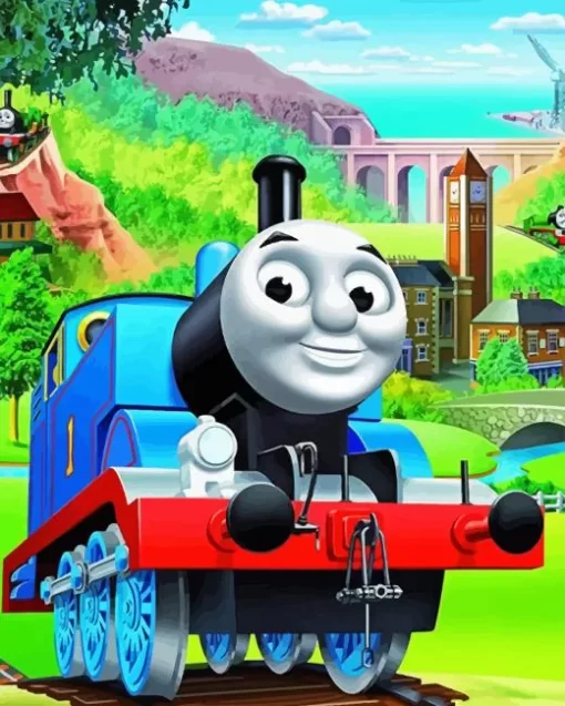 Thomas And Friends Animated Serie Diamond Painting