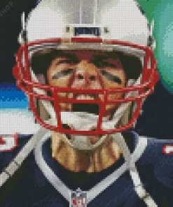 Tom Brady Football Quarterback Diamond Painting