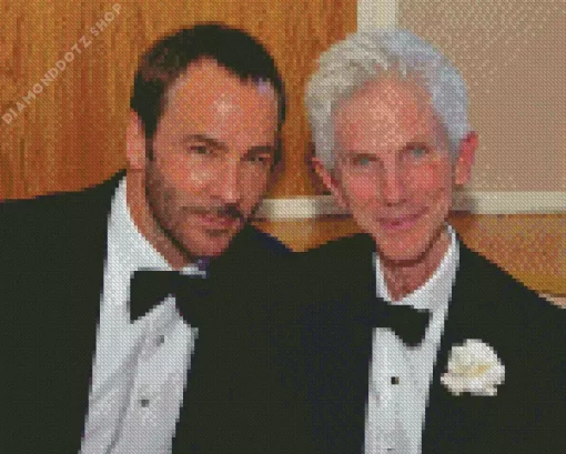 Tom Ford And Richard Buckley Diamond Painting