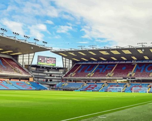 Turf Moor Stadium Diamond Painting