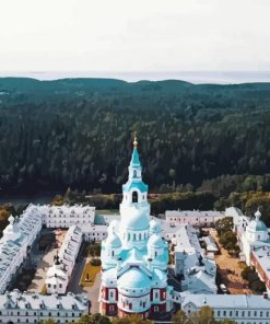 Valaam Island Monastery Diamond Painting