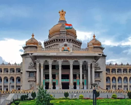 Vidhana Soudha Diamond Painting