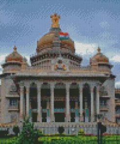 Vidhana Soudha Diamond Painting