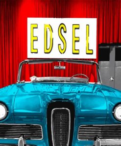 Vintage Edsel Car Diamond Painting