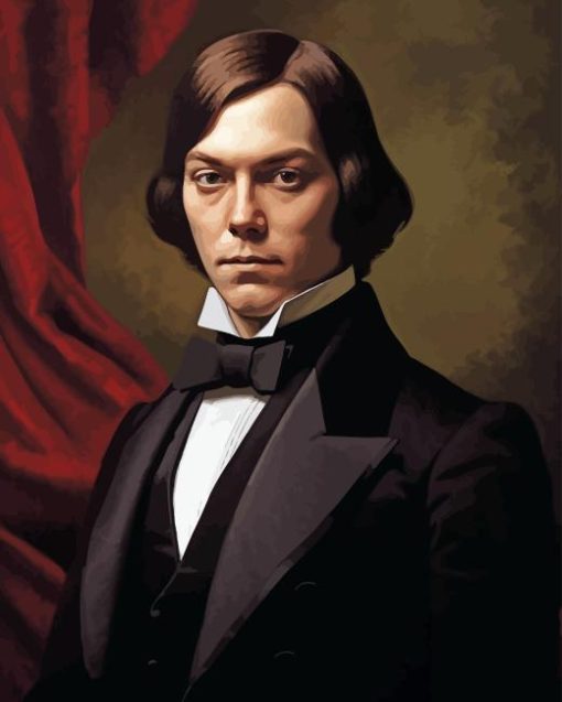 Young Robert Schumann Diamond Painting