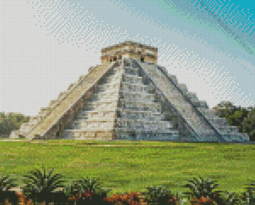 Yucatan Pyramids Diamond Painting