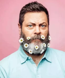 Actor Nick Offerman Diamond Painting