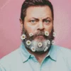 Actor Nick Offerman Diamond Painting