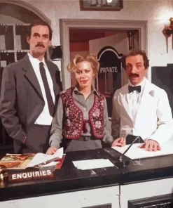 Aesthetic Fawlty Towers Diamond Painting