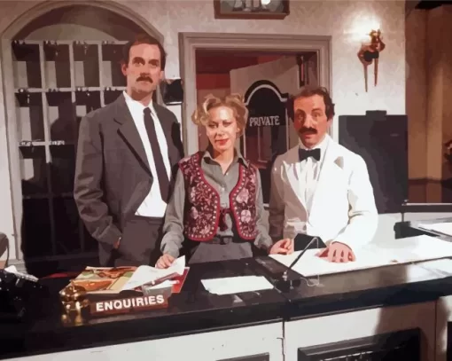 Aesthetic Fawlty Towers Diamond Painting