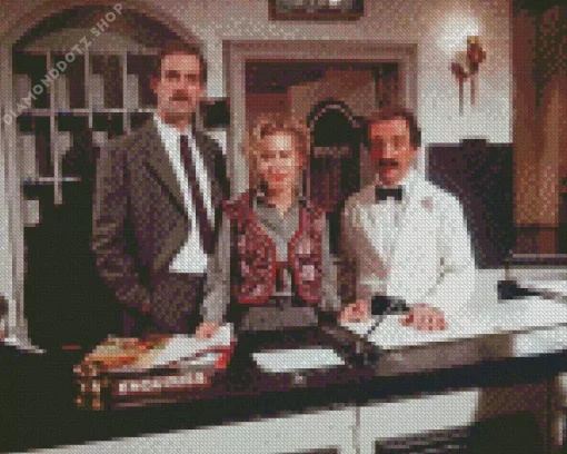 Aesthetic Fawlty Towers Diamond Painting