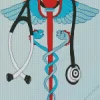 Aesthetic stethoscope Diamond Painting