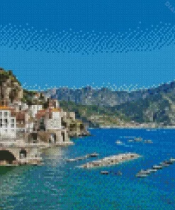 Atrani Italy Diamond Painting