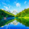 Bavarian Alps Landscape Diamond Painting