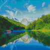 Bavarian Alps Landscape Diamond Painting