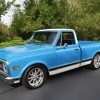 Blue 1972 Truck Diamond Painting