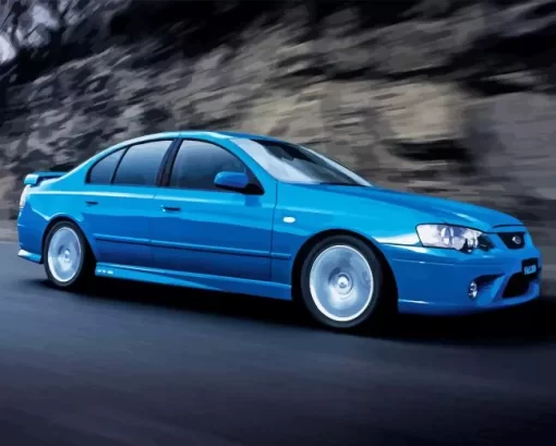 Blue Ford Falcon Xr6 Diamond Painting