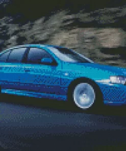 Blue Ford Falcon Xr6 Diamond Painting