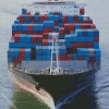 Cargo Ship Prow Diamond Painting